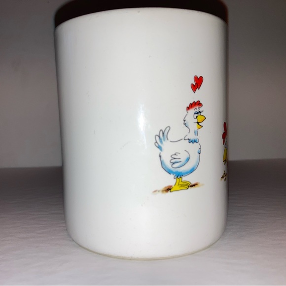 Vintage Vagabond Creations By Papel Chicken Mug |Chicken Farm Mug | Chicken Love - Picture 2 of 9